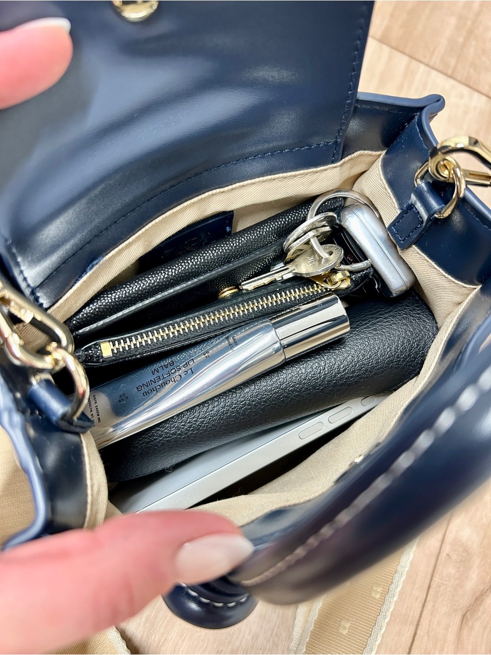 Zara Navy Mini Bag - Picture 12 of 12